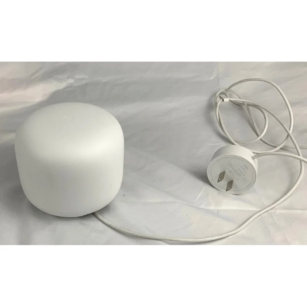 Google Nest Wifi Router 2nd Gen H2D White Mesh AC2200 Dual-Band